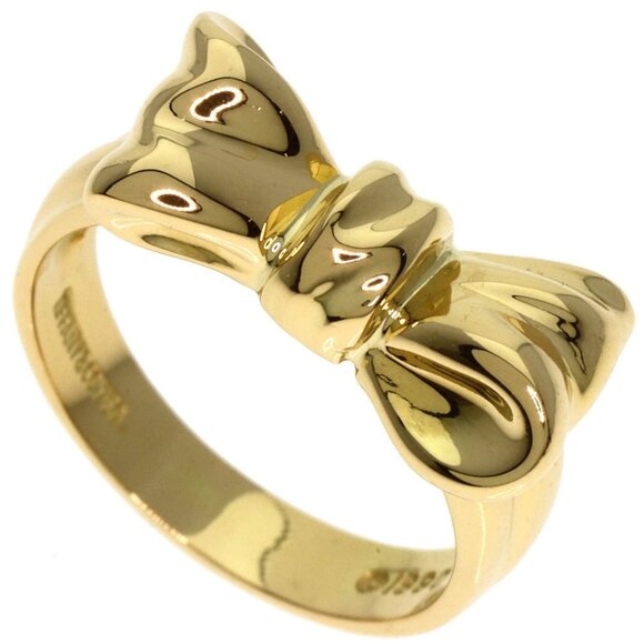 TIFFANY & CO. 18k Yellow Gold Ring - Picture 1 of 11